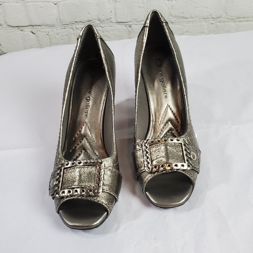 Andrew Geller Always Open-toe Wedged Heel